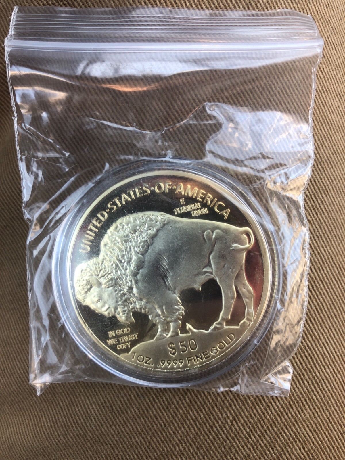 1 oz American Buffalo Coin - Year 2014 - Mint Condition - Never Touched