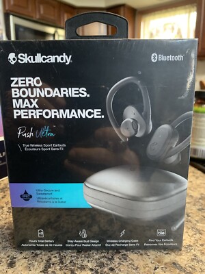 Skullcandy Push Ultra True Wireless Bluetooth Earbuds
