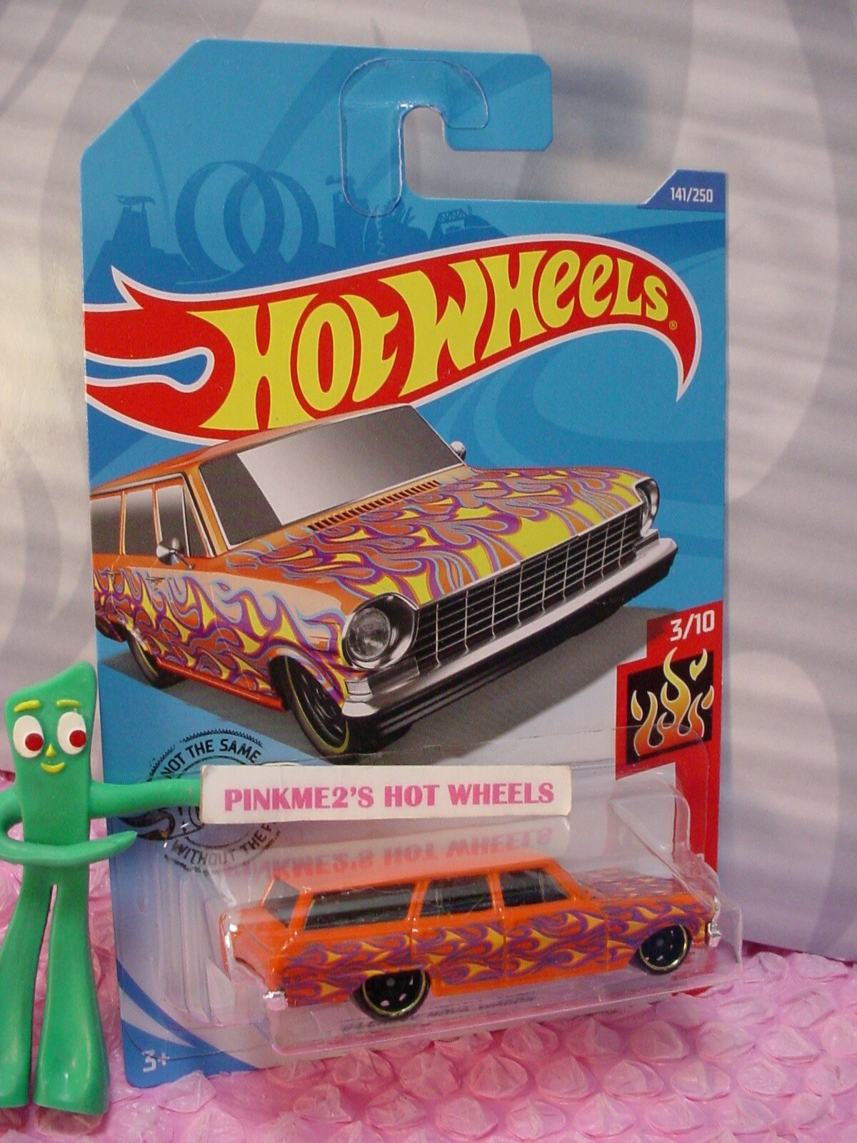 スーパートレジャーハント　64シェビーノバ ホットウィール スーパートレジャーハント '64 CHEVY NOVA