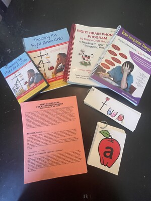 Teaching The  Right Brain  Child. Right Brain Learning System Reading Package