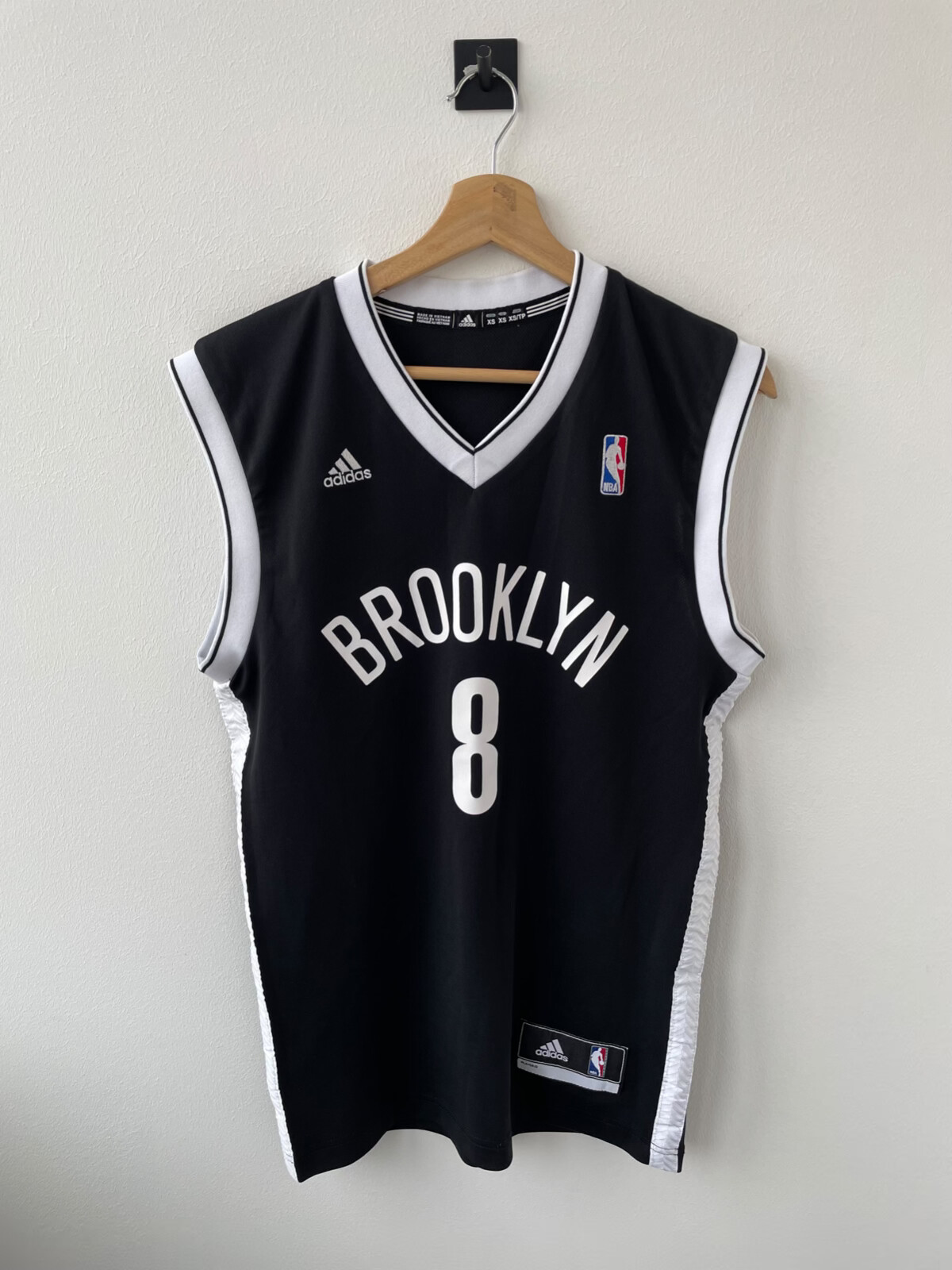 激レア 刺繍‼️ NBAユニフォーム Brooklyn Nets Williams Brooklyn Nets Deron Williams #8 Jersey Mens XL Adidas Sewn