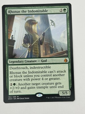 Rhonas the Indomitable  Amonkhet Magic the Gathering MTG  Mythic 182/269 Rare NM
