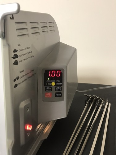 New Ronco ST5000PLGEN Showtime Rotisserie - silver