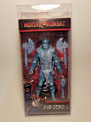McFarlane Mortal Kombat Sub-Zero (Ice Clone) w/ CaseForce Protective Case - New