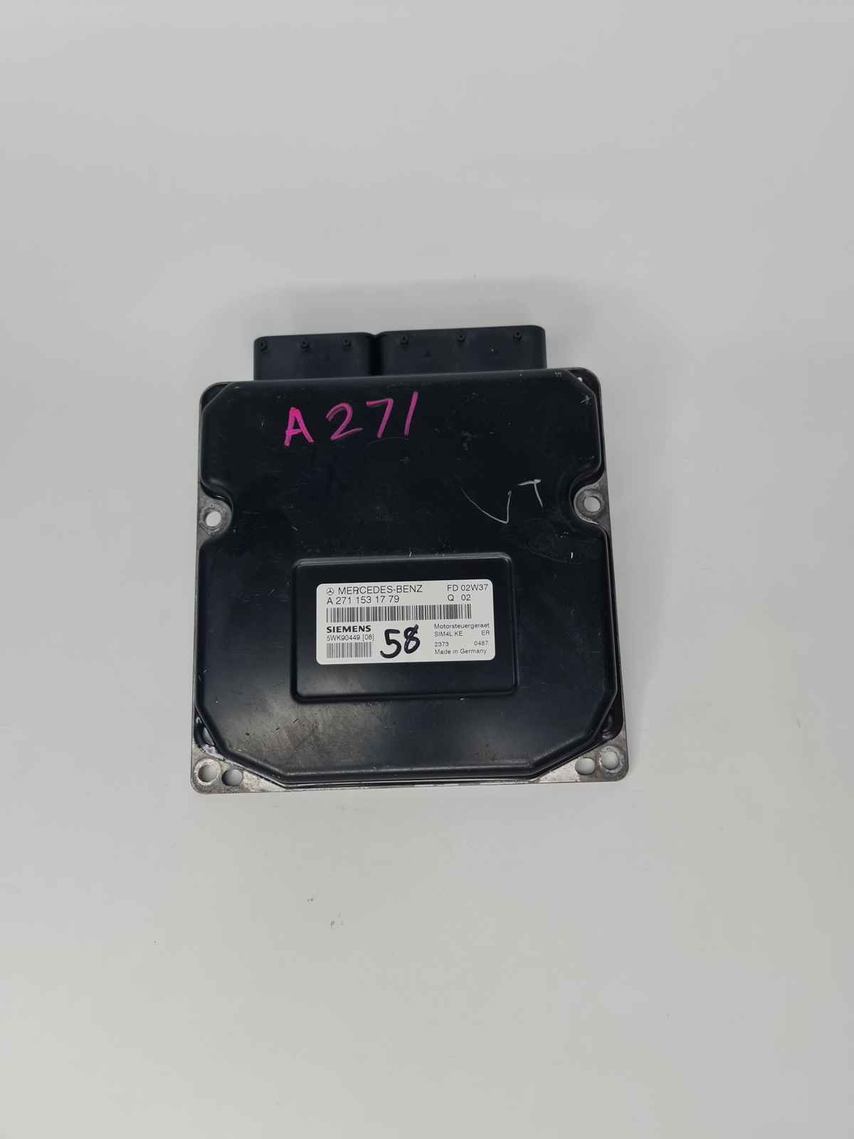 0 Unknown MERCEDES C-CLASS COUPE CL203 C200 COMPRESSOR Engine Control Unit KIT A2711531779 image 3
