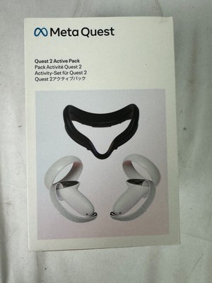 Meta Quest 2 Active Pack VR Accessories Adjustable Knuckle Straps White With Box