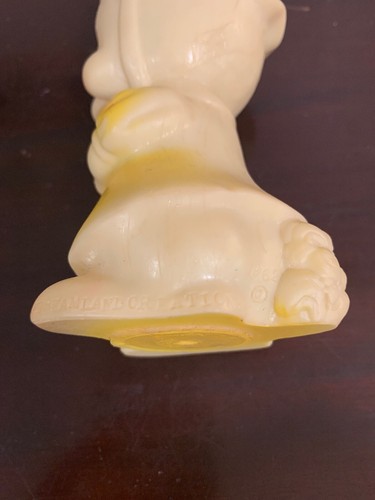 Vintage Dreamland Creations Easter Bunny Rabbit with Bonnet Squeak Toy Squeaker