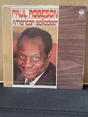 Paul Robeson, American Balladeer LP -1977 Record Album  Sealed! EVEREST 3417 NEW