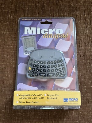 Micro Innovations Palm PDA Keyboard Datapad m125 m130 m500 m505 m515 TKB160P NEW