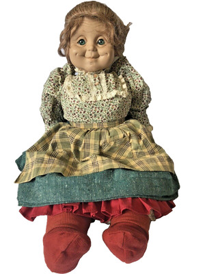 Vintage 1993  Granny World 22  Doll 1990's Irish Grandmother Fully Clothed New