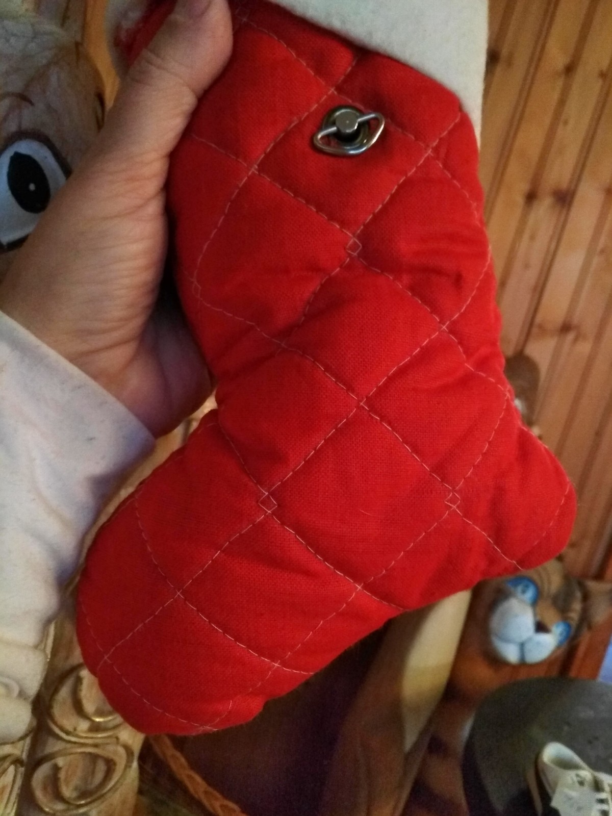 vintage baby in the sock christmas crank music RARE!