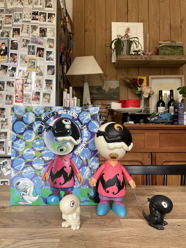 Ron English Yin Yang Charlie Grin - Very Rare