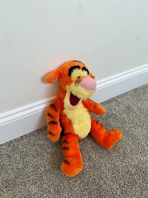 Disney Core Tigger Plush Shaggy Fuzzy Winnie Pooh Tiger Stuffed Animal Toy 15''