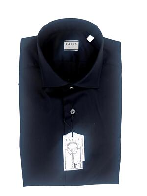 NWT  XACUS  SHIRT  61735 BC658ML725 BLACK