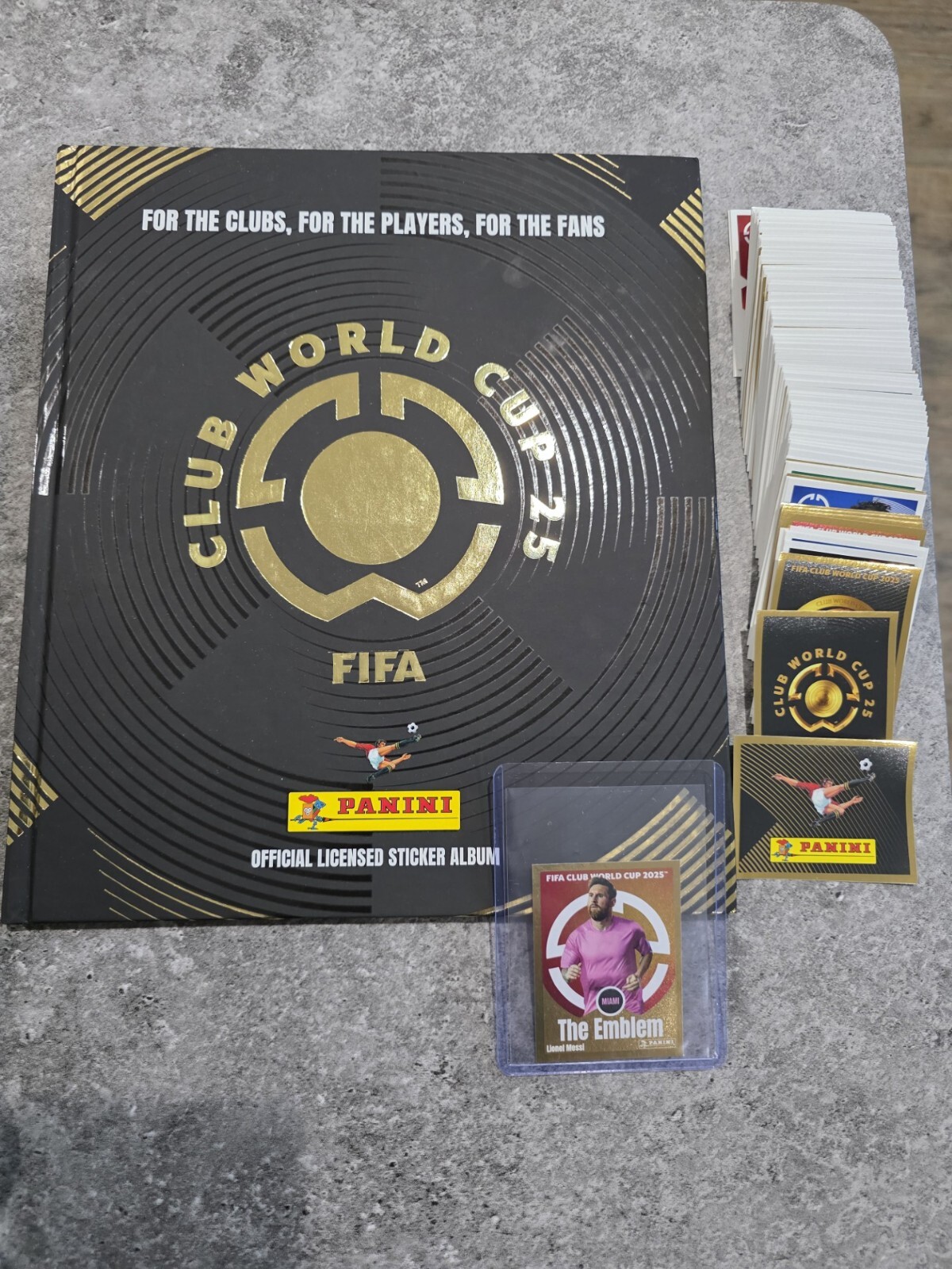 Panini FIFA Club World Cup 2025 HARD COVER Album + Complete