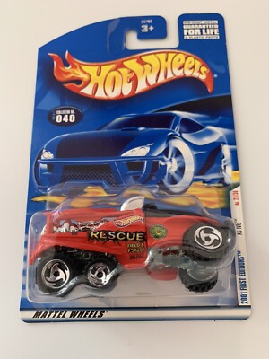 Hot Wheels 2001 First Editions XS-IVE Red dh