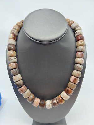 Jay King Mine Finds Jasper Beaded Necklace  19.5''