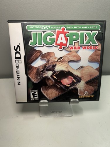 DSソフト Jigapix: Wild World Nintendo DS - Complete CIB 885509038996