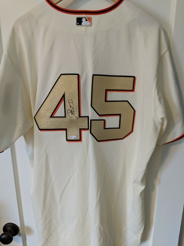 Dan Runzler Giants 2011 Ring Ceremony Game Worn Used Jersey