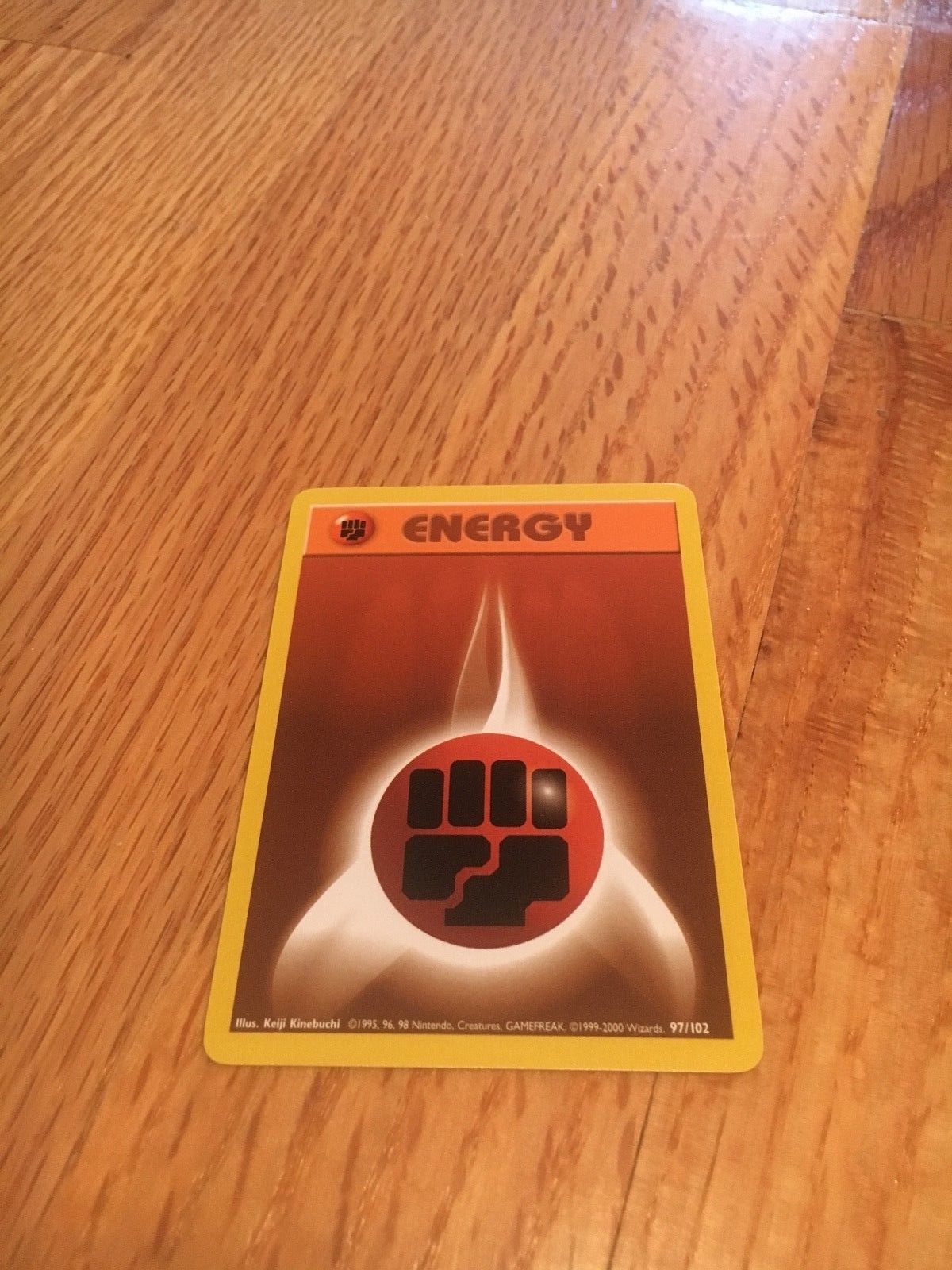 Orange Energy Card 97/102 Pokémon Card, New | eBay