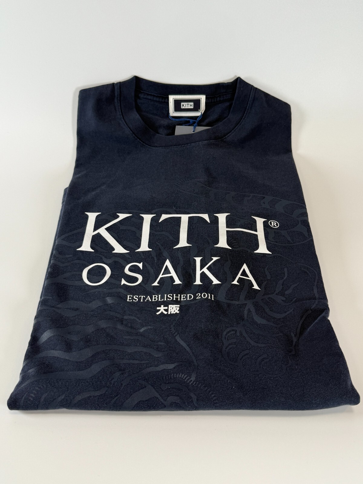 KITH 限定Kith osaka Tシャツ Navy Osaka Tiger T-Shirt S size Navy 