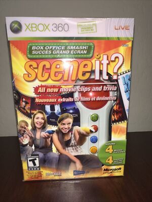 Scene It Box Office Smash (Microsoft Xbox 360, 2008) English - European Version