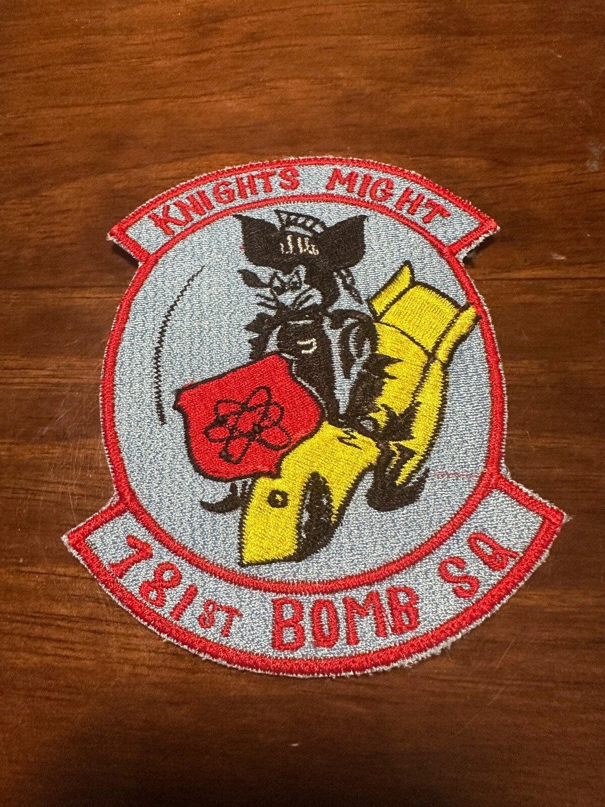 Vintage USAF 781st Bomb Squadron Patch