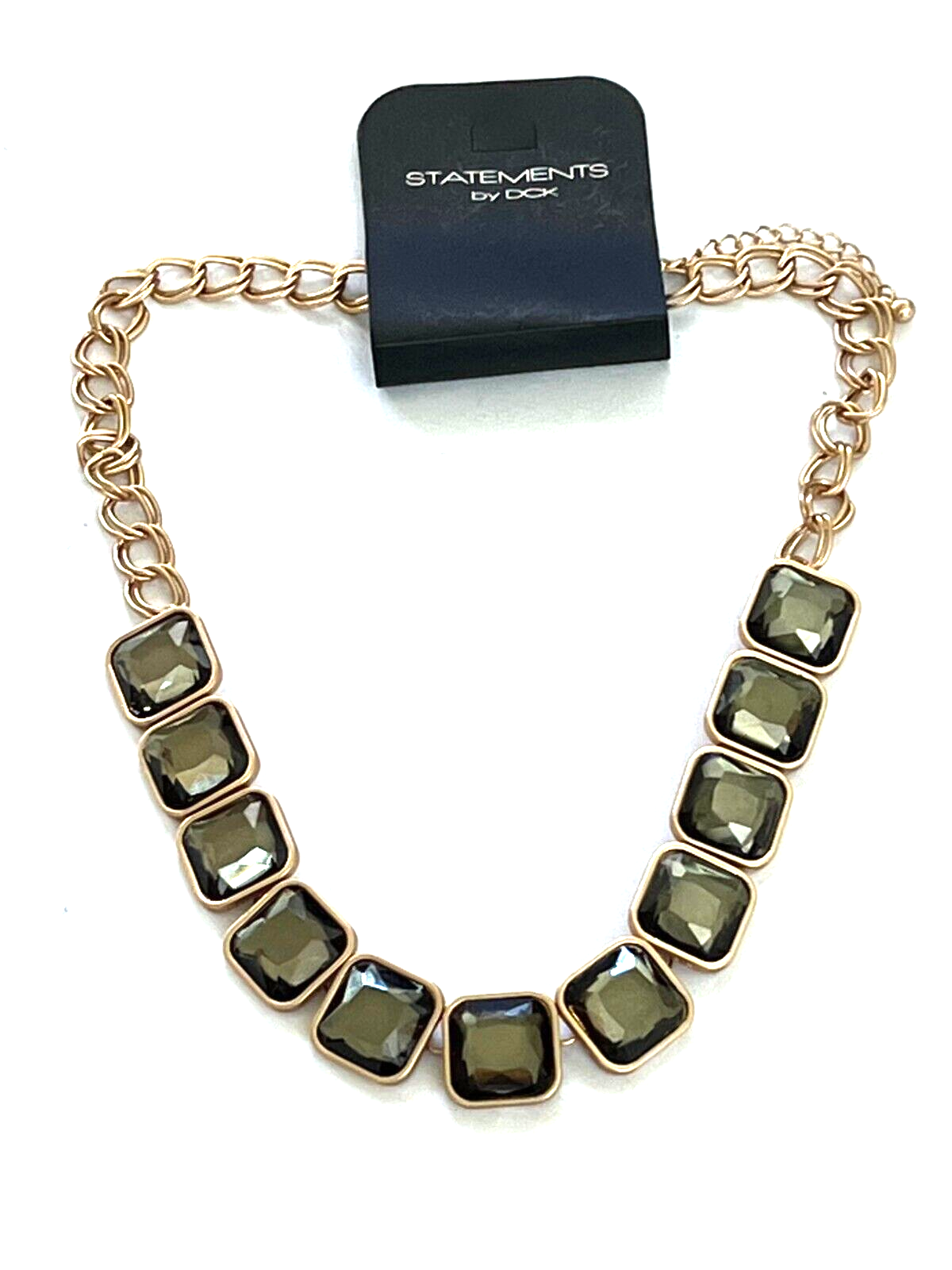 PF2763 DESIGNER INSPIRED UNIQUE GOLD TONE METAL CLEAR