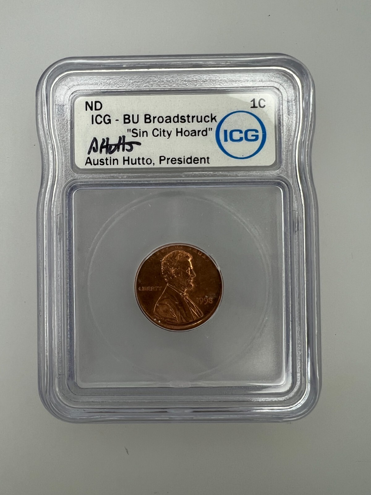 BU BROADSTRUCK LINCOLN MEMORIAL SIN CITY HOARD AUSTIN HUTTON BU BROADSTRUCK LINCOLN MEMORIAL SIN CITY HOARD AUSTIN HUTTON