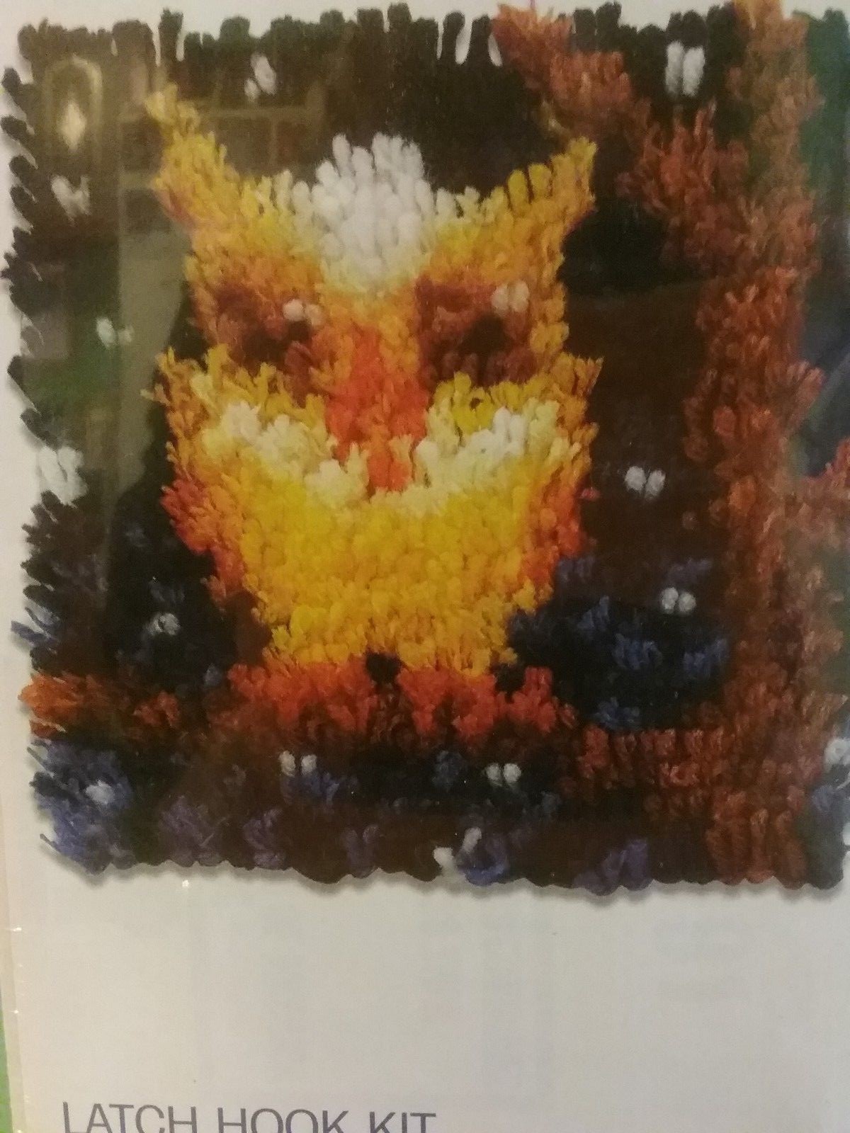 Hoot The Owl Latch Hook Kit Wonder Art Caron