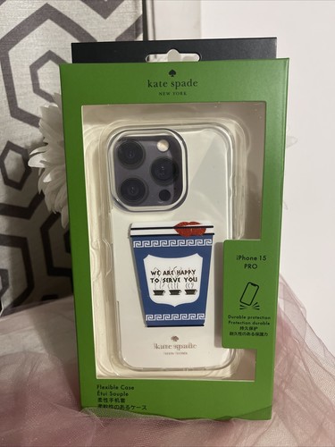 新品kate spade⭐️iPhone15 スマホケース　コーヒーブレイク Coffee Break I Phone 15 Pro Case | Kate Spade Outlet