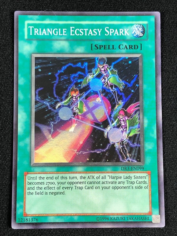 YUGIOH TRIANGLE ECSTASY SPARK DR3-EN099 SUPER (LP) | eBay