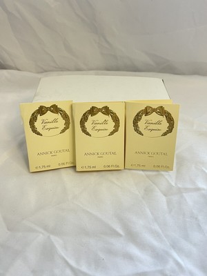 Lot Of 3 Samples~Vanille Exquise Paris Annick Goutal Women EDT samples 1.75ml