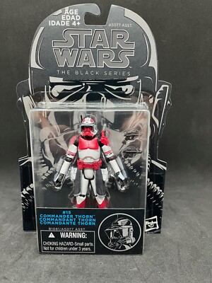 MISP Hasbro Star Wars Black Series COMMANDER THORN #15 Clone Action Figure 3.75''