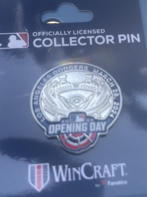 2024 Dodgers Opening Day Pin