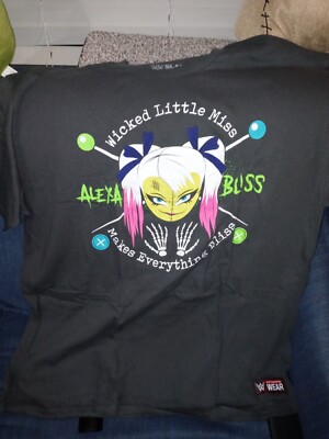 WWE Slam Loot Crate T Shirt Alexa Bliss Wicked Miss Wrestling Adult 2XL