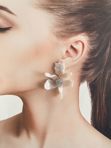sasai jewelry Echo Earrings Small