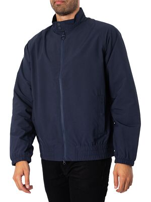 

Мужская летняя повседневная куртка Barbour Royston, синяя, Синий, MCA0923NY71