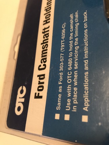 OTC 6481 Camshaft Holding Tool Fot Ford