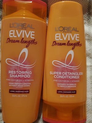L Oreal Paris Elvive Dream Lenghts Restoring 1 Shampoo & 1 Detangler Conditioner