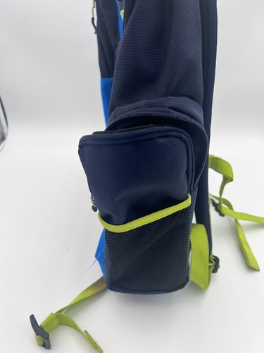 Oakley Mens Blue Teal Nylon Backpack Blue/navy Blue Zip Laptop Outdoor Green