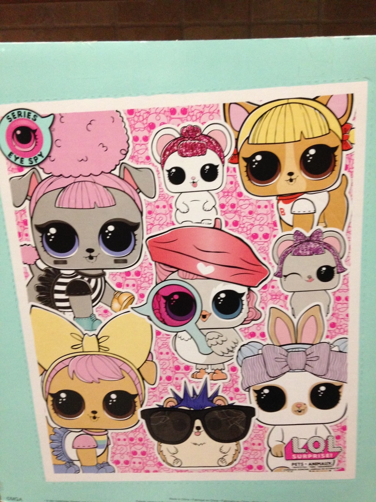 LOL SURPRISE PETS LOT OF 18 BALLS ISPY WAVE 1 AUTHENTIC