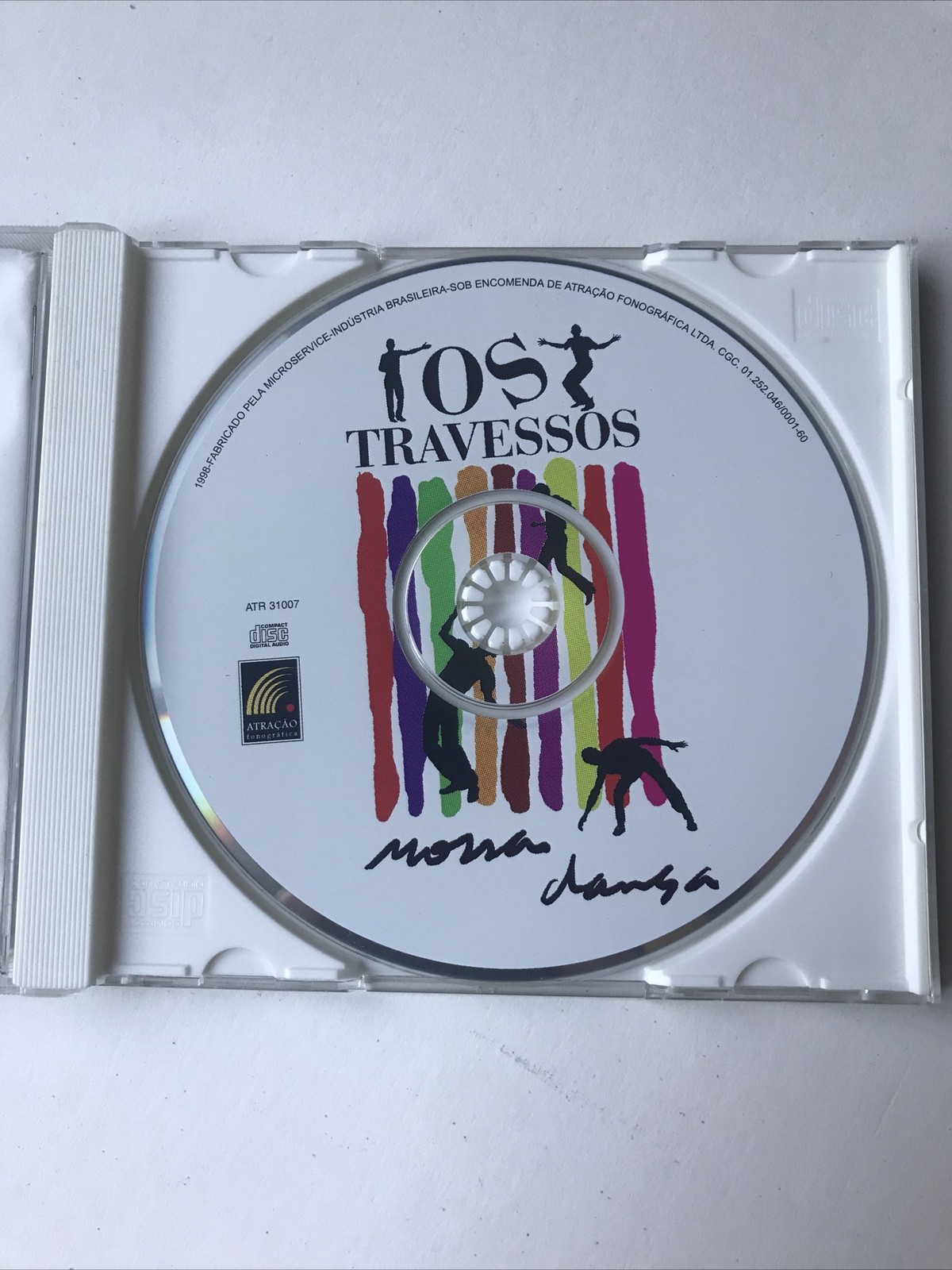 Os Travessos, Nossa Dana, Debut Album, (CD, 1997), Samba, Brazil, Out Of Print