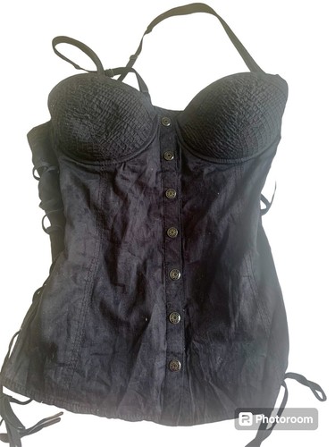 Ameri VINTAGE - 最終SALE！Ameri★FAKE BUSTIER PETIT KNIT Ameri VINTAGE - 最終SALE！Ameri☆FAKE BUSTIER PETIT KNITの