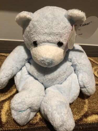 TY Pluffies “Tinker” the Bear Classic Beanie Babies 2003 TY Lylux Soft Fluffy