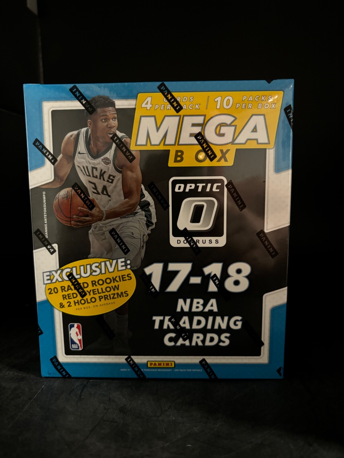 2017 Panini Donruss Optic Basketball Factory Sealed Mega Box