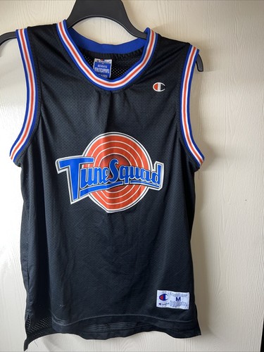 映画 スペースジャム Jordan 23 Tune Squad ジャージ Michael Jordan 23 Tune Squad Black Jersey Basketball Sz M
