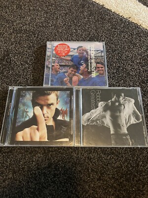 Robbie Williams 3 CD Lot Sing When  Sealed! + Intensive Care & Greatest Hits