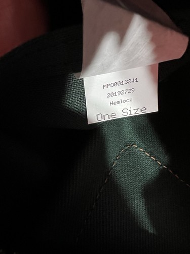 Pre-owned Filson Small Rugged Twill Duffle Bag 20192729 Made In Usa Hemlock Green Tan Rare