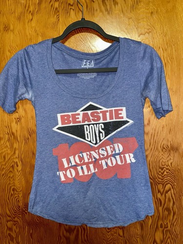 Beastie Boys Hip Hop Group Licensed To Ill Blue Graphic